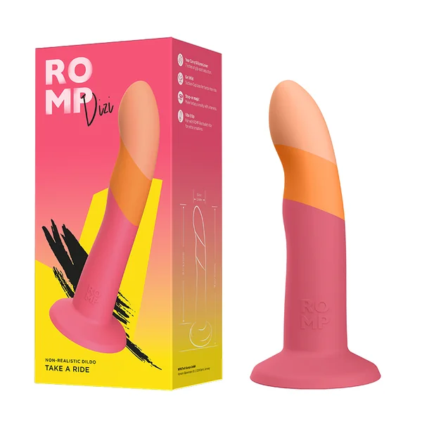 ROMP Dizi – Curved Silicone Dildo for P-Spot & G-Spot Play