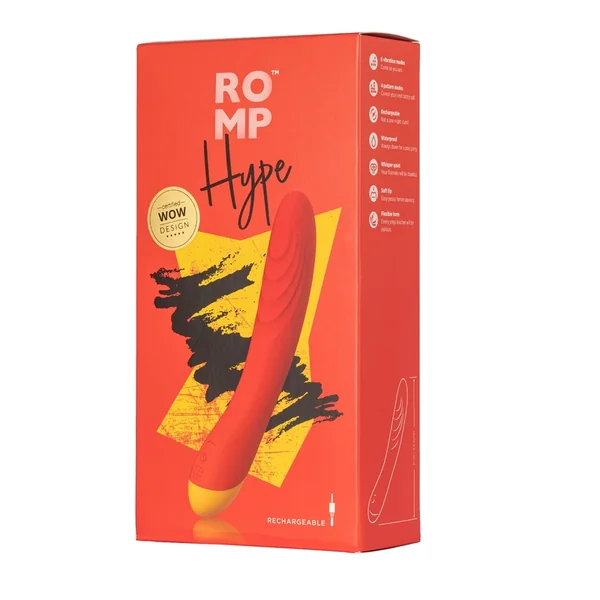 ROMP Hype – G-Spot Vibrator with Pleasure Grooves