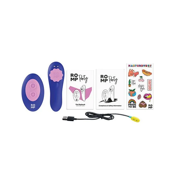 ROMP Party Panty Vibe - Blue