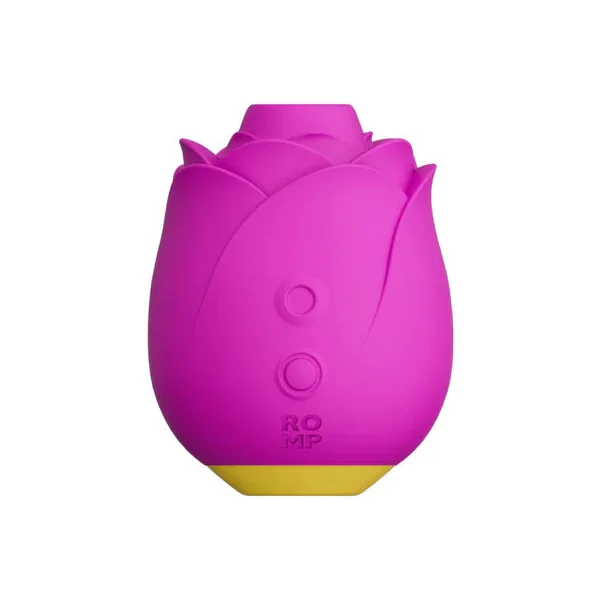 ROMP Rose Rechargeable Silicone Pleasure Air Clitoral Vibrator Pink