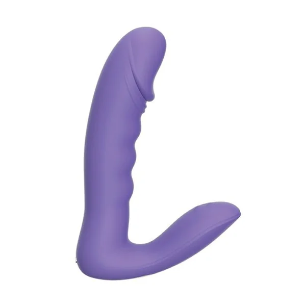 RORA App-Controlled Rotating G-Spot Vibrator & Clitoral Stimulator - Purple