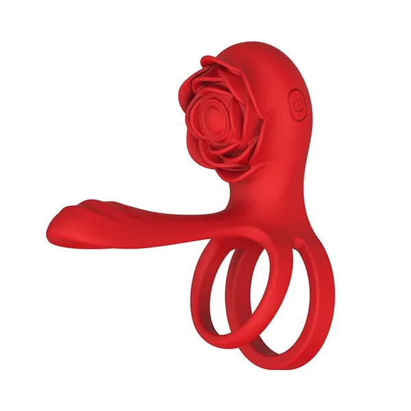 ROSE PENIS RING WITH GSPOT VIBRATOR