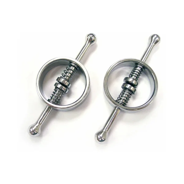 Rouge Stainless Steel Spring Loaded Nipple Clamps