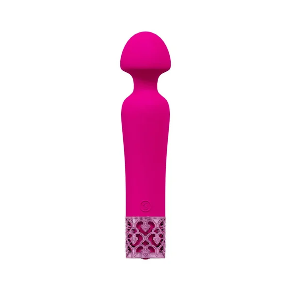Royal Gems Majestic Rechargeable Silicone Vibrator - Black
