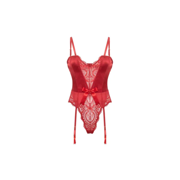 Rumi Satin & Lace Teddy