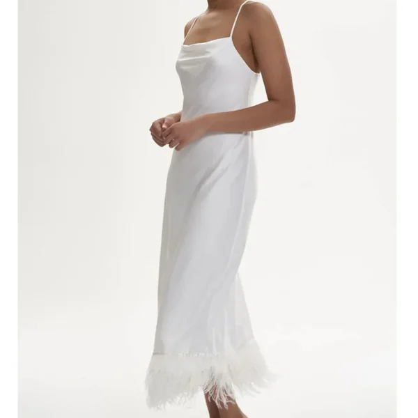 Rya Swan Feather Gown