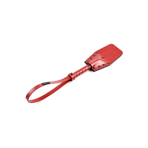 Saffron Studded Spanker - Black/Red
