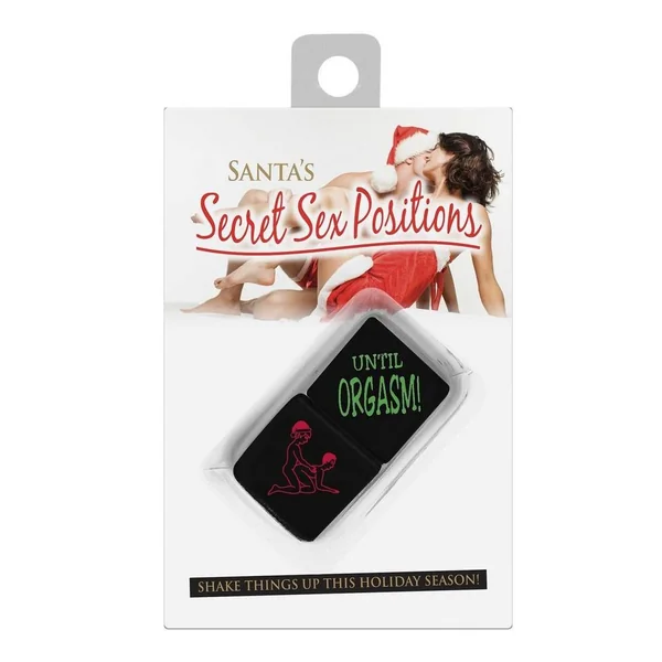 Santa's Secret Sex Positions Dice