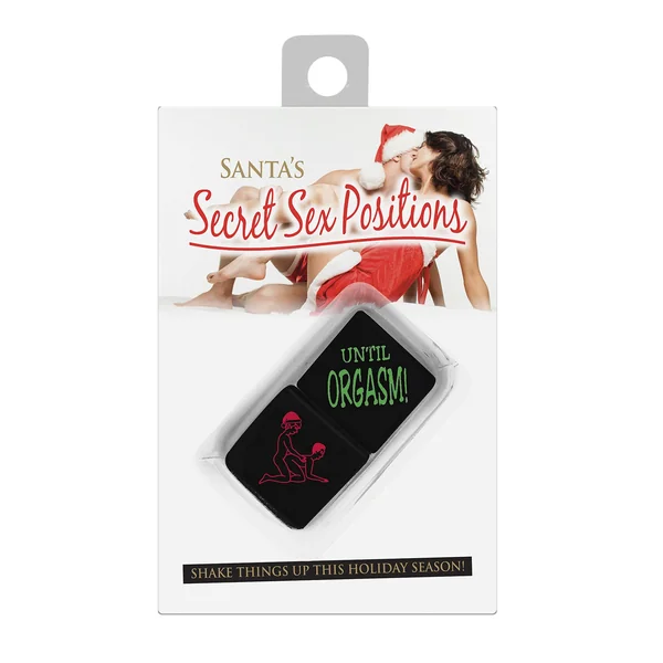 Santa's Secret Sex Positions Dice