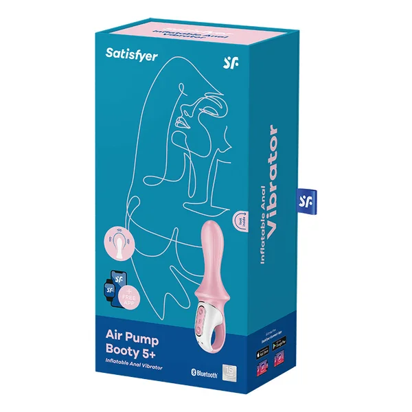 Satisfyer Air Pump Booty 5+ Anal Vibrator