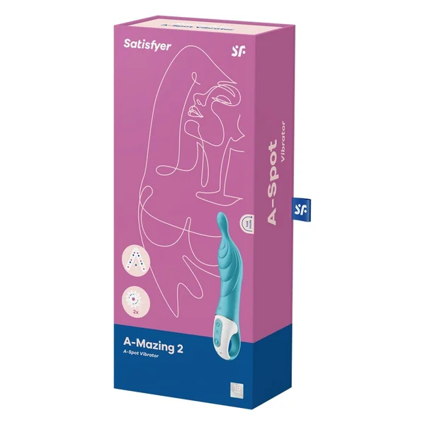 Satisfyer A-Mazing 2 G-spot/A-spot Vibrator Turquoise