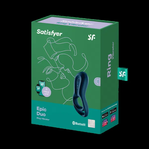 Satisfyer – Epic Duo – Dark Blue – Cock Ring