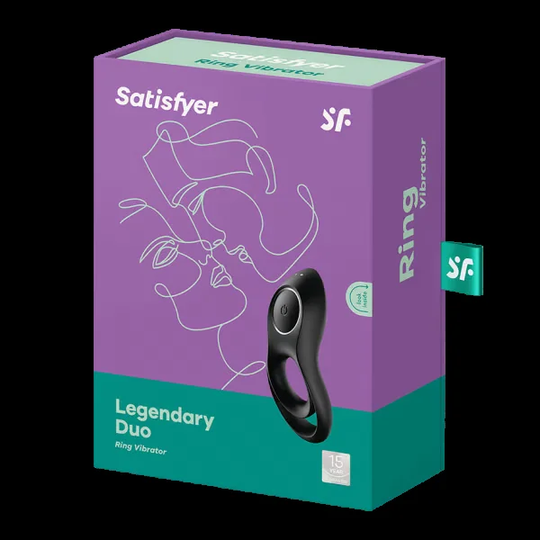 Satisfyer – Legendary Duo – Black – Cock Ring