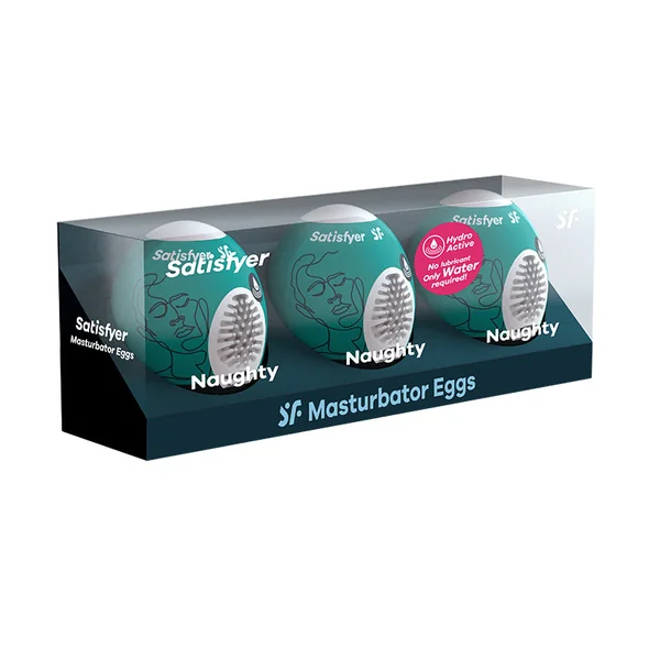 Satisfyer Masturbation Egg 3 Pack Naughty