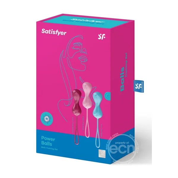 Satisfyer Power Balls Set of 3 Female Stimulator