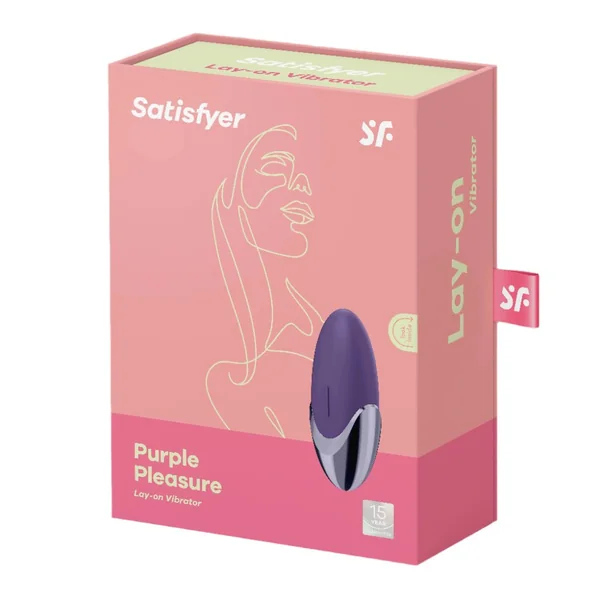 Satisfyer Purple Pleasure Lay-On Vibrator