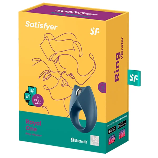 Satisfyer – Royal One – Blue – Vibrating Cock Ring