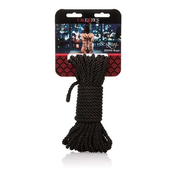 Scandal BDSM Rope 32.75ft/10m - Black