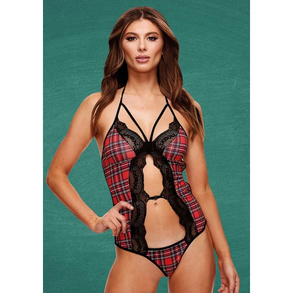 SCHOOLGIRL PEEK-A-BOO TEDDY