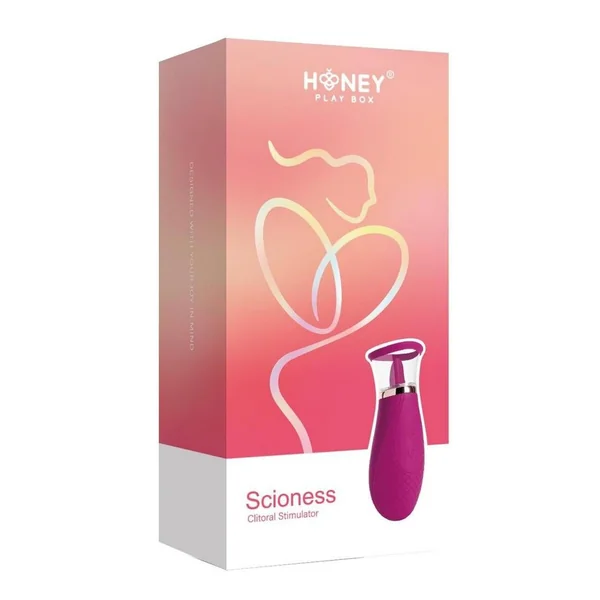 Scioness Sucking and Licking Clitoral Stimulator - Purple
