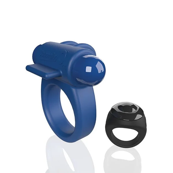 Screaming O Switch Remote Controlled Vibrating Ring - Blue