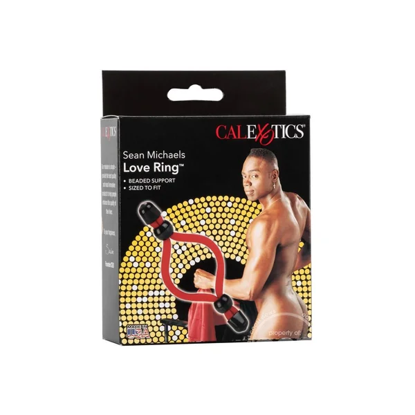 Sean Michaels Love Ring Cock Ring - Red