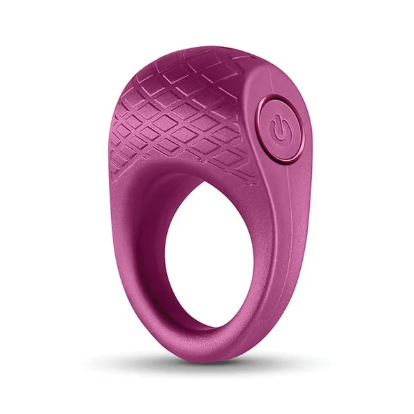 Seduction Levi Cock Ring - Metallic Burgundy