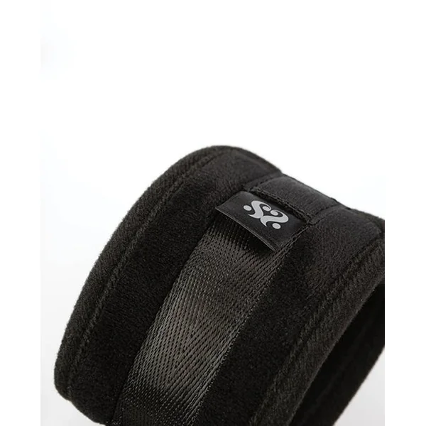 Sei Mio Neck Firmly in Check Adjustable Neck & Wrist Restraint Kit - Black