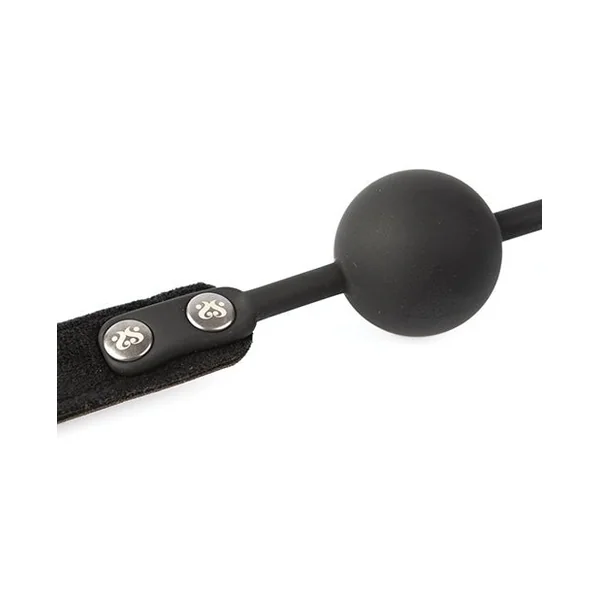 Sei Mio Strictly Come Quietly Soft Strap Silicone Ball Gage - Black