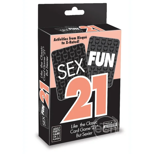 Sex Fun 21 Card Game
