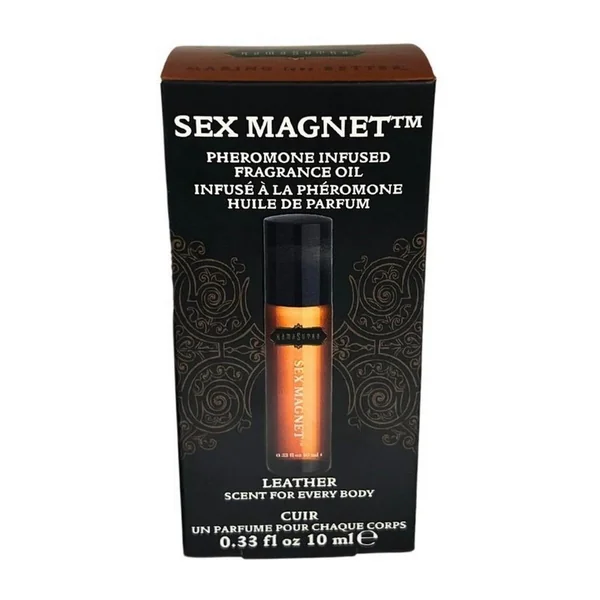 Sex Magnet Pheromone Oil Roll On - Leather