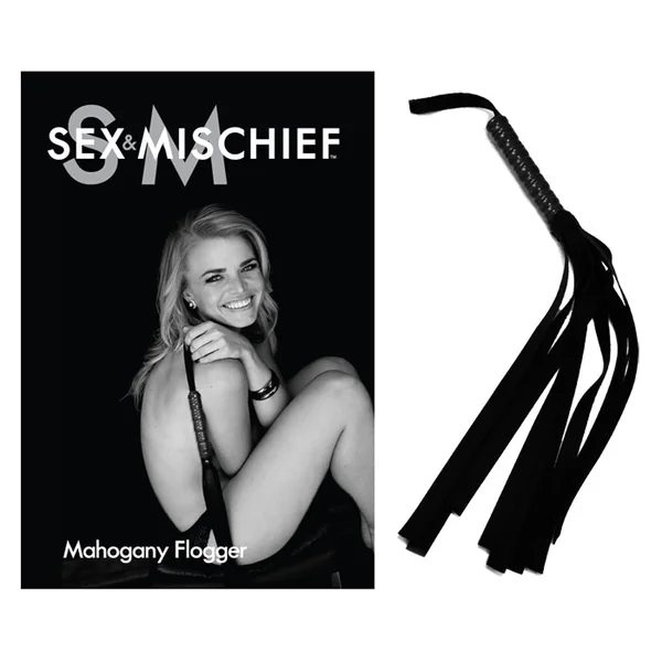 Sex & Mischief Mahogany Flogger