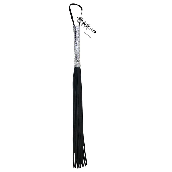 Sex & Mischief Sparkle Vegan Leather Flogger