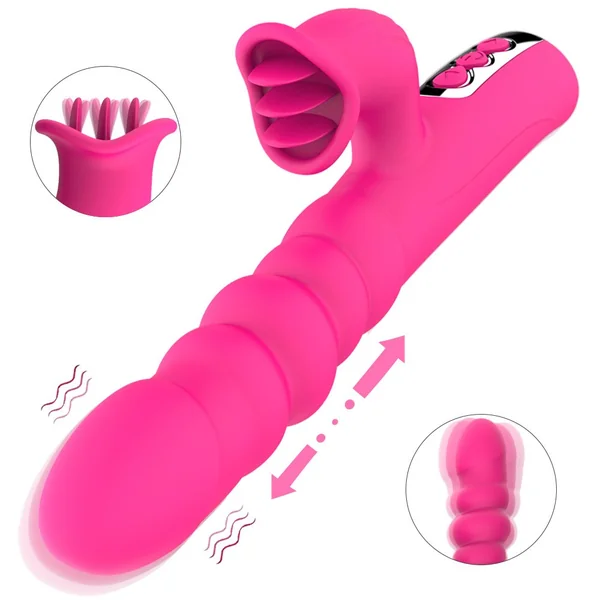 Sex- Toys Licking Vibrator, Clitoral Stimulator, 10 Vibration Modes, Female Sex- Pleasure Tool, Suitable For Couples Female