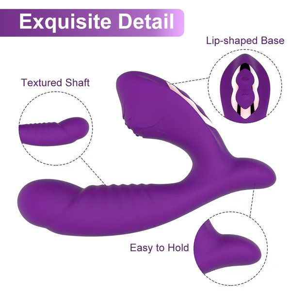 Sex- Toys Vibrator- Dildo Vibrator- Female Masturebation Toys With 15 Vibration Modes Sex- Games For Couples Female