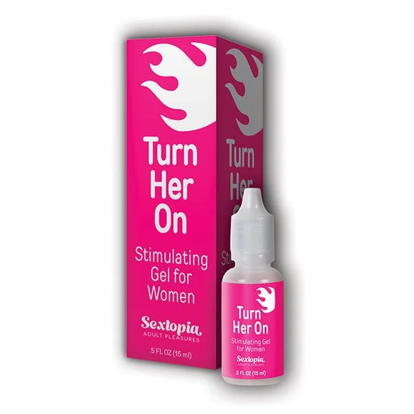 Sextopia Turn Her On Women Stimulating Gel - 1/2 oz Bottle