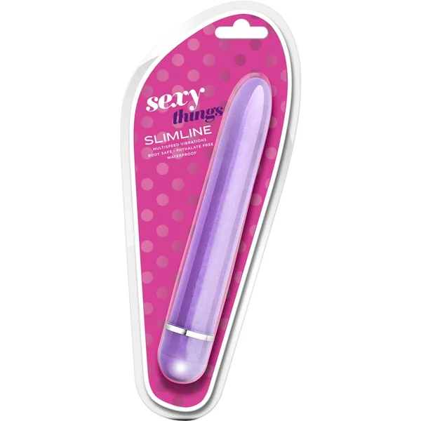 Sexy Things Slimline Vibrator - Purple