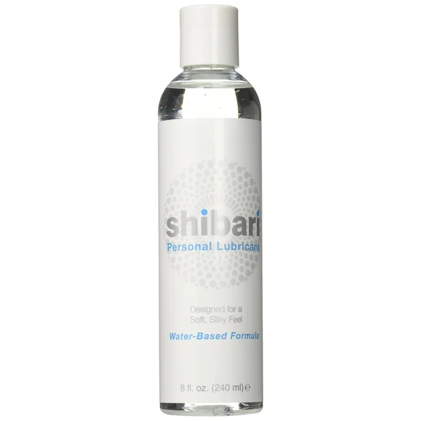 Shibari Personal Lubricant - Water Based 8oz Bottle 8 Fl Oz