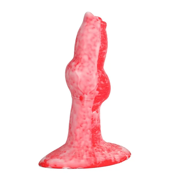 Shooter - 6-7 Inch Penis Sleeve With Harness - Knotted Cock Extender