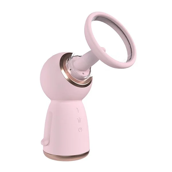 Shots Pumped Exquisite Rechargeable Vulva & Breast Pump - Pink