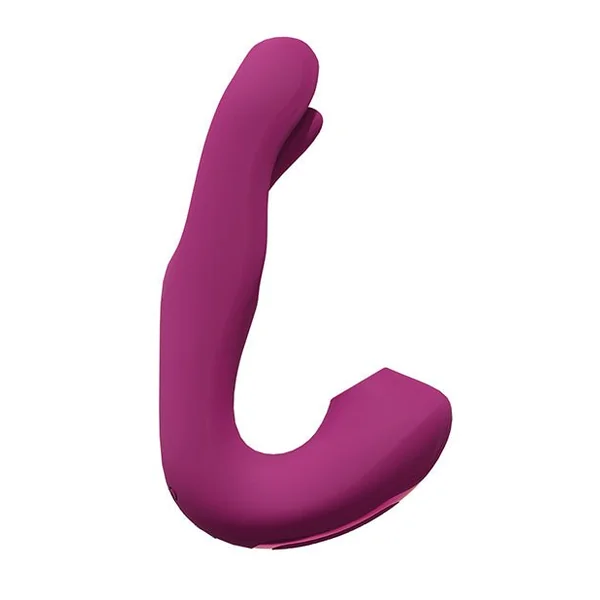 Shots Vive Yuna Dual Action Airwave Vibrator & G-Spot Stimulator - Pink