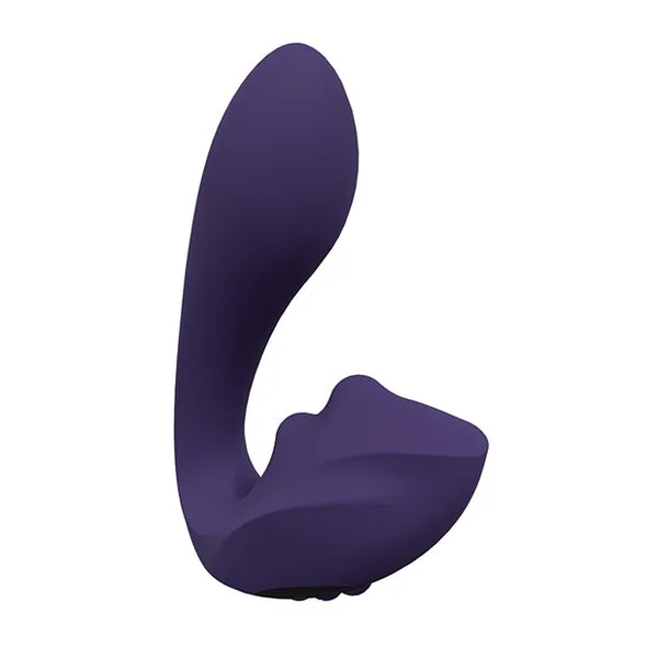 Shots Yuki Dual Action G-Spot Vibrator w/Massaging Beads - Purple
