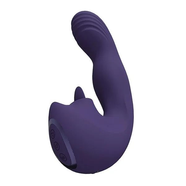 Shots Yumi Triple Action G-Spot Vibrator & Stimulator - Purple