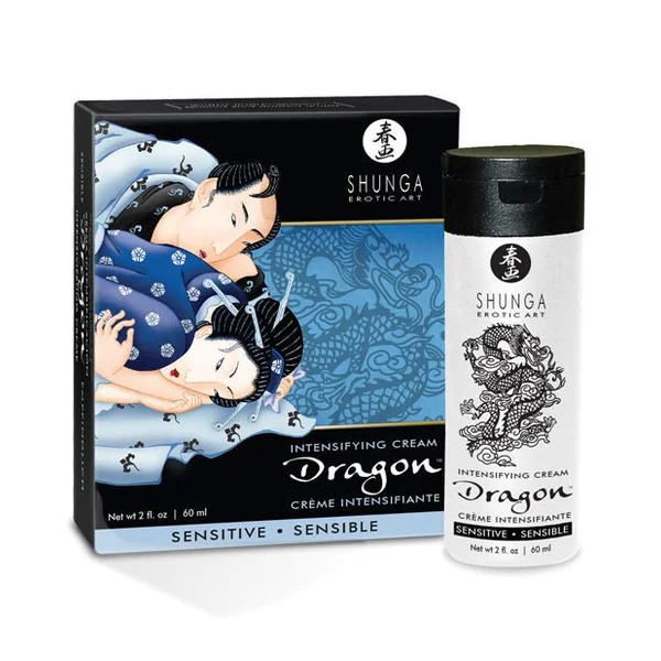 Shunga Dragon Sensitive Cream 2 oz.