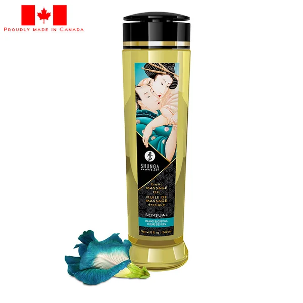 Shunga Erotic Art Erotic Massage Oil Sensual Island Blossom