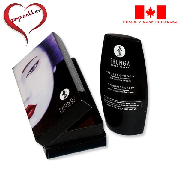 Shunga Erotic Art Secret Garden Female Orgasm Enhancing Cream