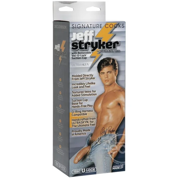 Signature Cocks Jeff Stryker Dildo 10in - Vanilla