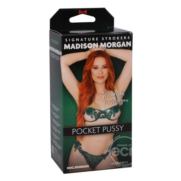 Signature Strokers Madison Morgan Ultraskyn Pocket Masturbator - Pussy - Vanilla