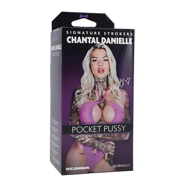 Signature Strokers ULTRASKYN Pocket Pussy - Chantal Danielle, Vanilla