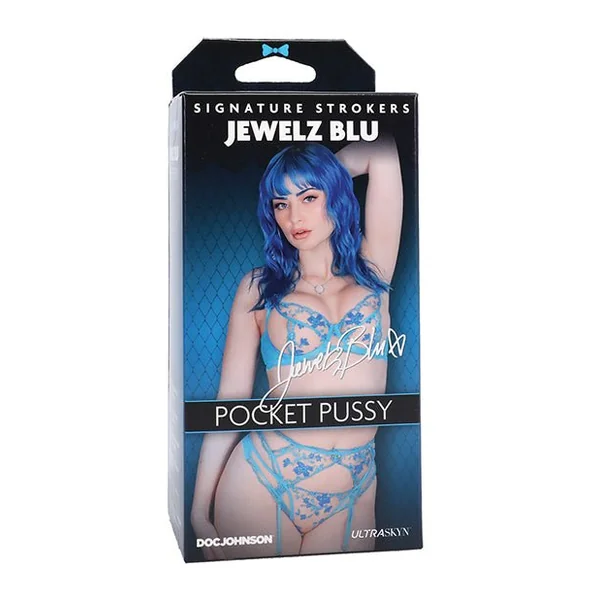 Signature Strokers ULTRASKYN Pocket Pussy - Jewelz Blu, Vanilla